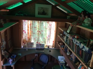 There's a lot more antique receptacles for body fluids now...but it's still heaven in here. 